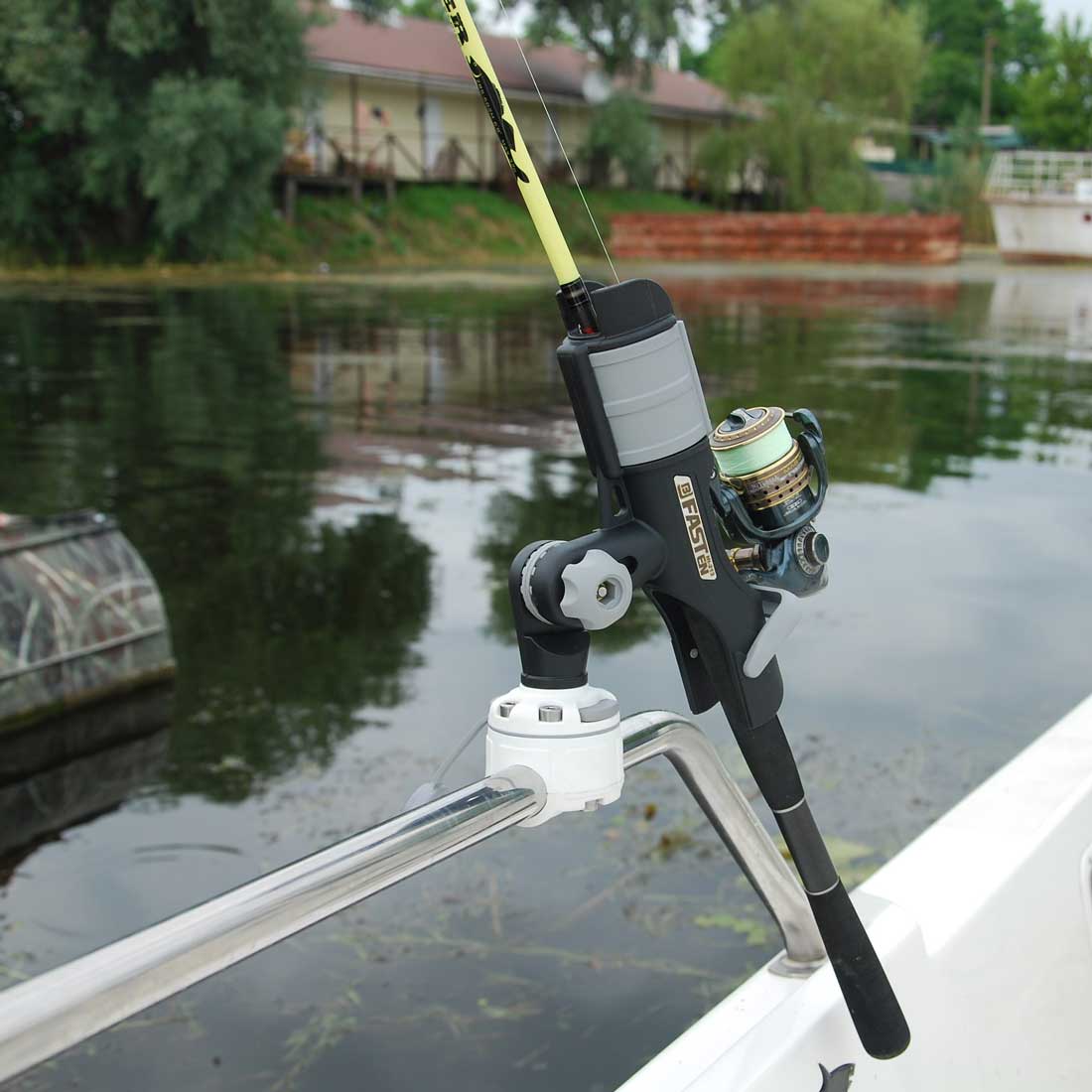 Borika FASTen Fishing Rod Holder with Mount for Tube 22-25mm