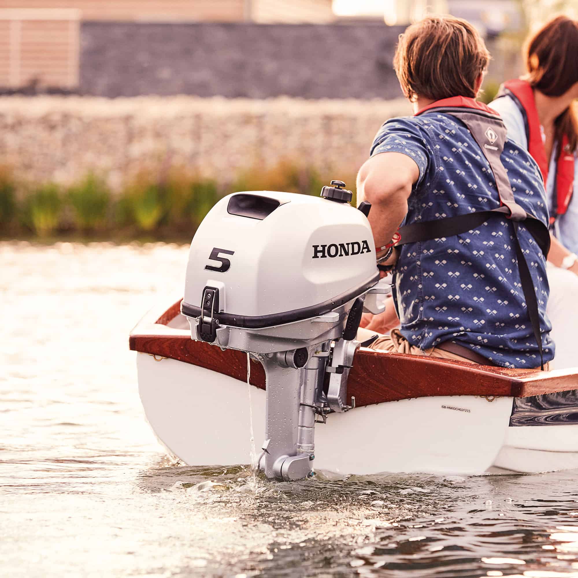 Honda 5hp 4-Stroke Short Shaft Outboard Engine