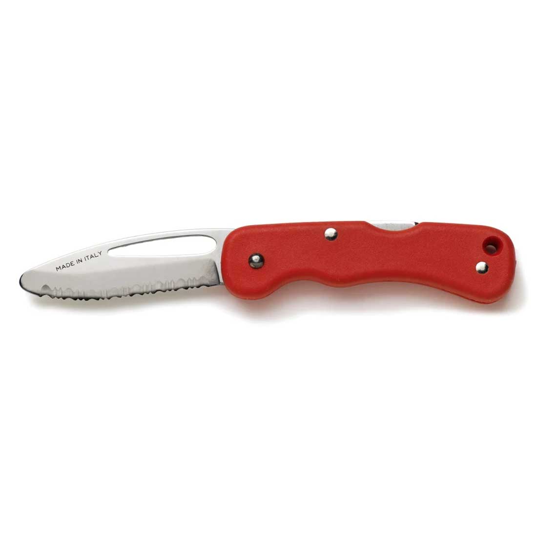 Whitby Safety/Rescue Lock Knife Red