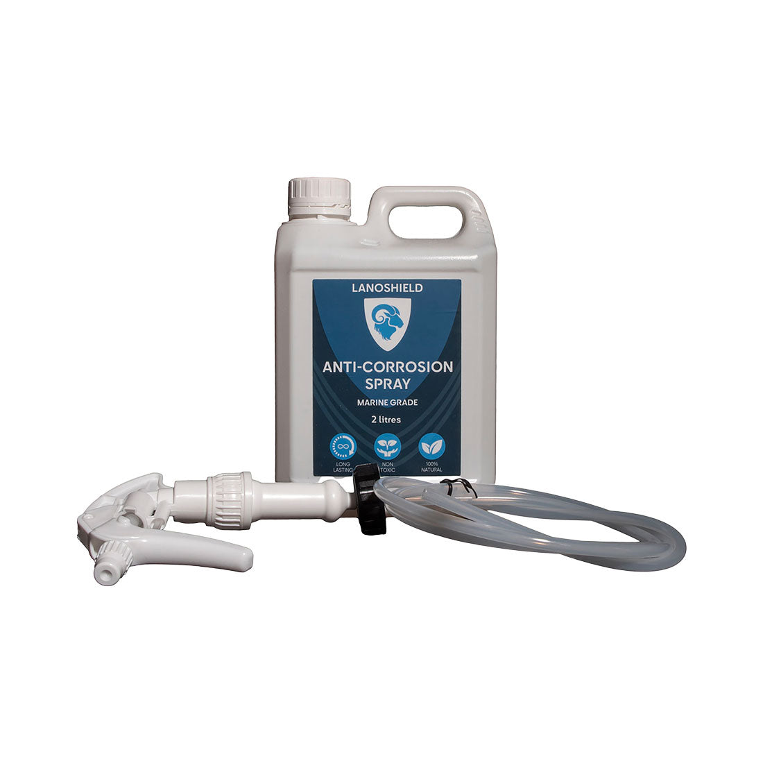 LanoShield Autobody Spray 2 Litres with 1 Metre Extended Hose