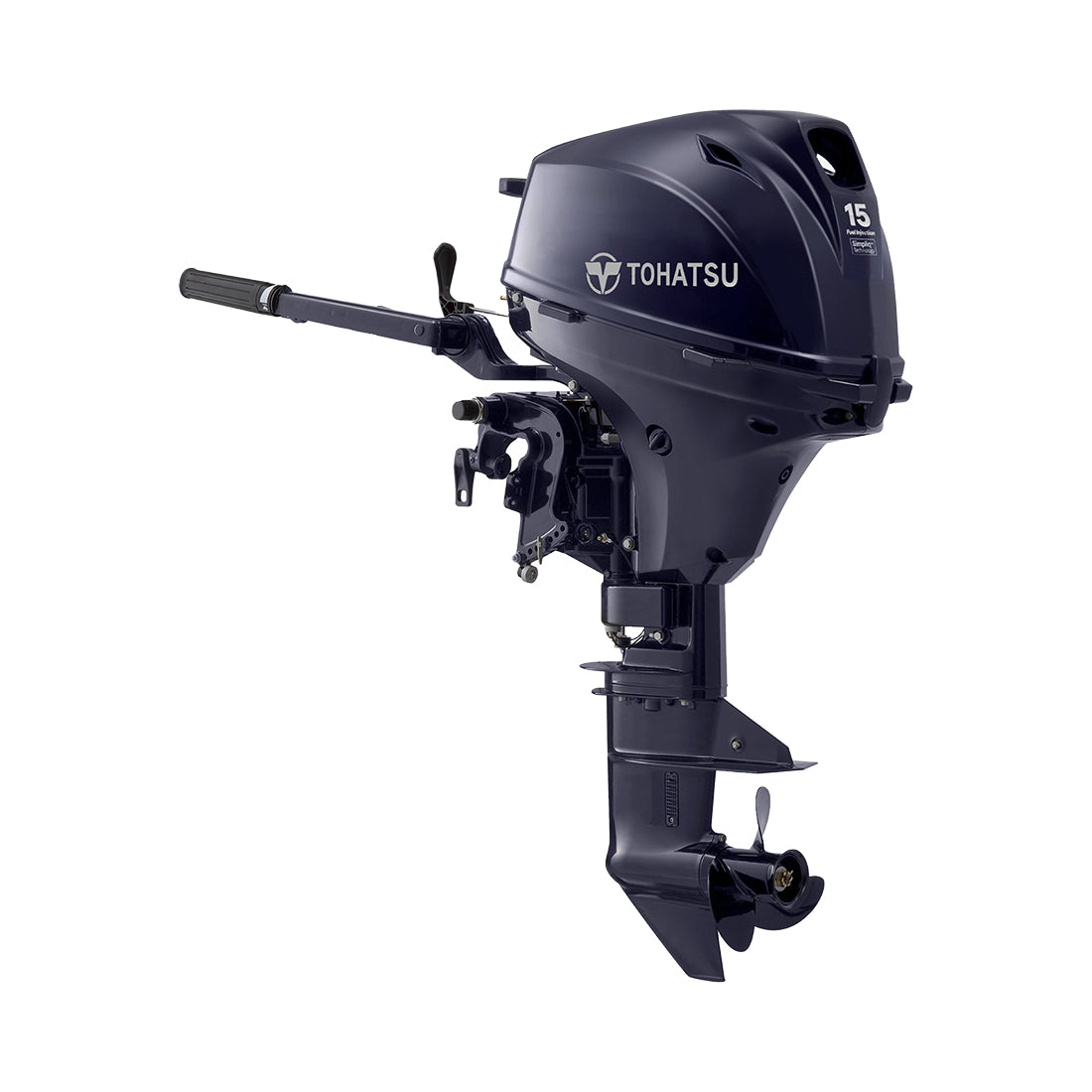 Tohatsu 15hp 4-Stroke Long Shaft EFI Outboard Engine