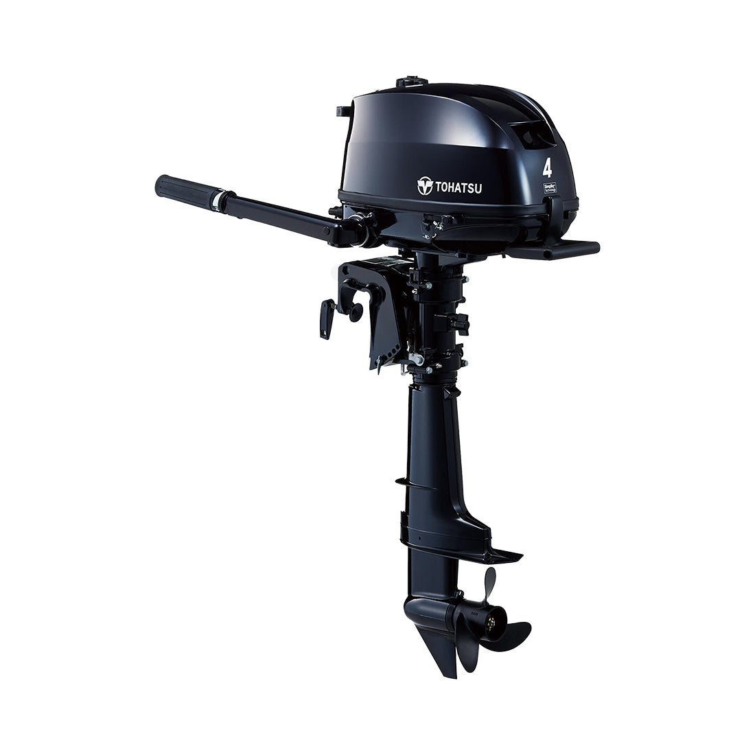 Tohatsu 4hp 4-Stroke Long Shaft Outboard Engine