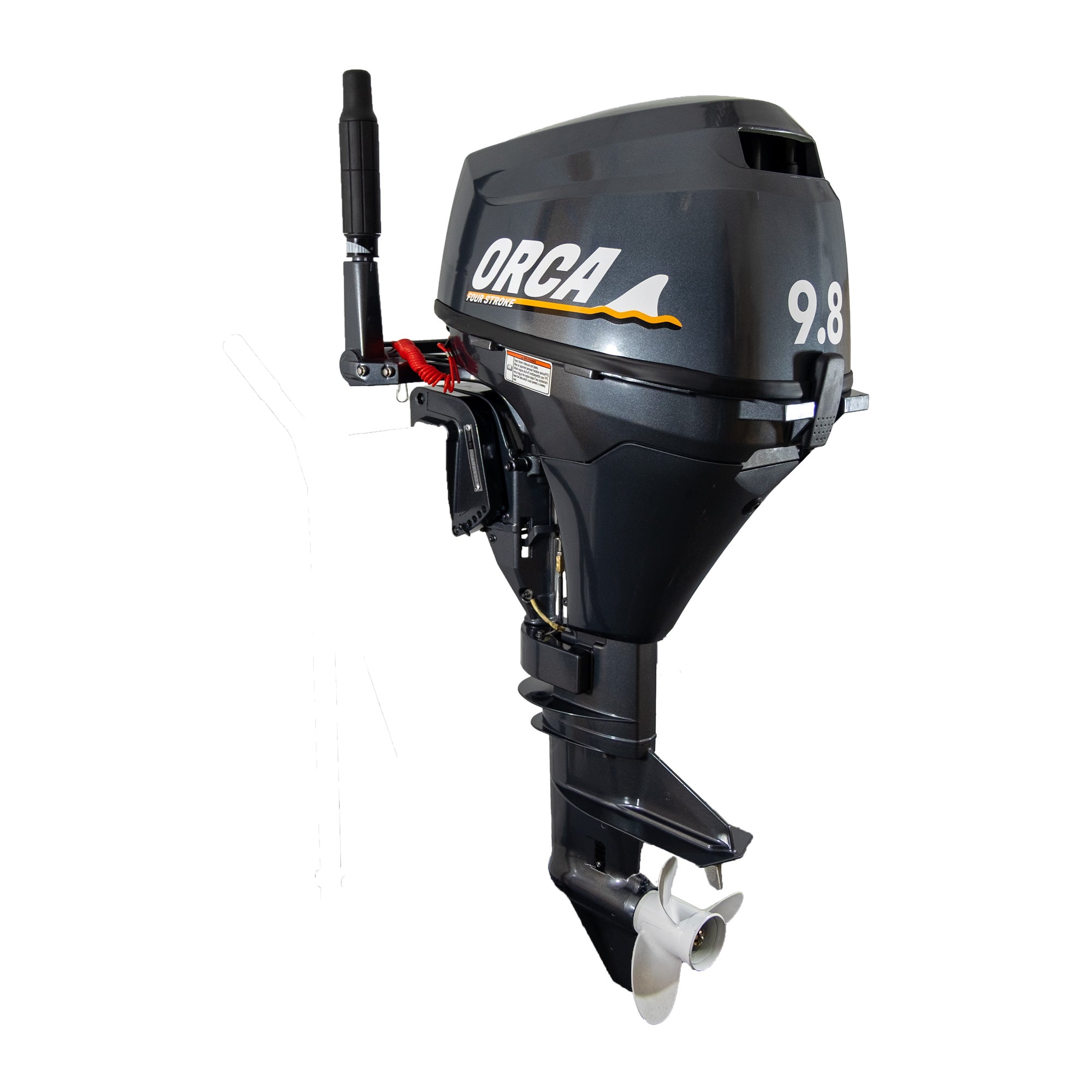 Reconditioned Orca 9.8hp Standard Shaft Outboard Engine (109)