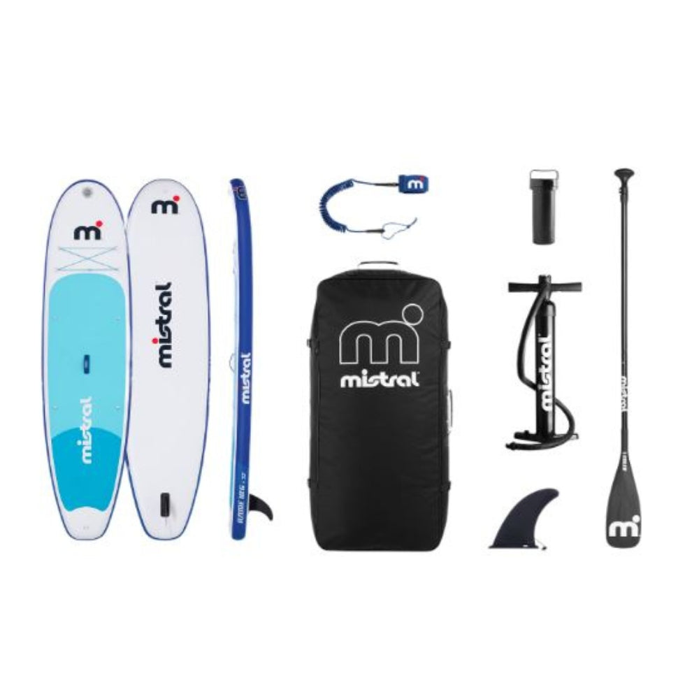Mistral Azure 10'6 Inflatable Stand-Up Paddleboard I SUP Package ...