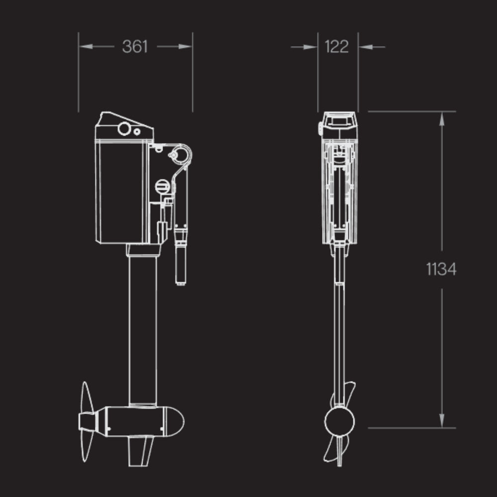 Momentum U2 Electric Outboard Electric Outboard