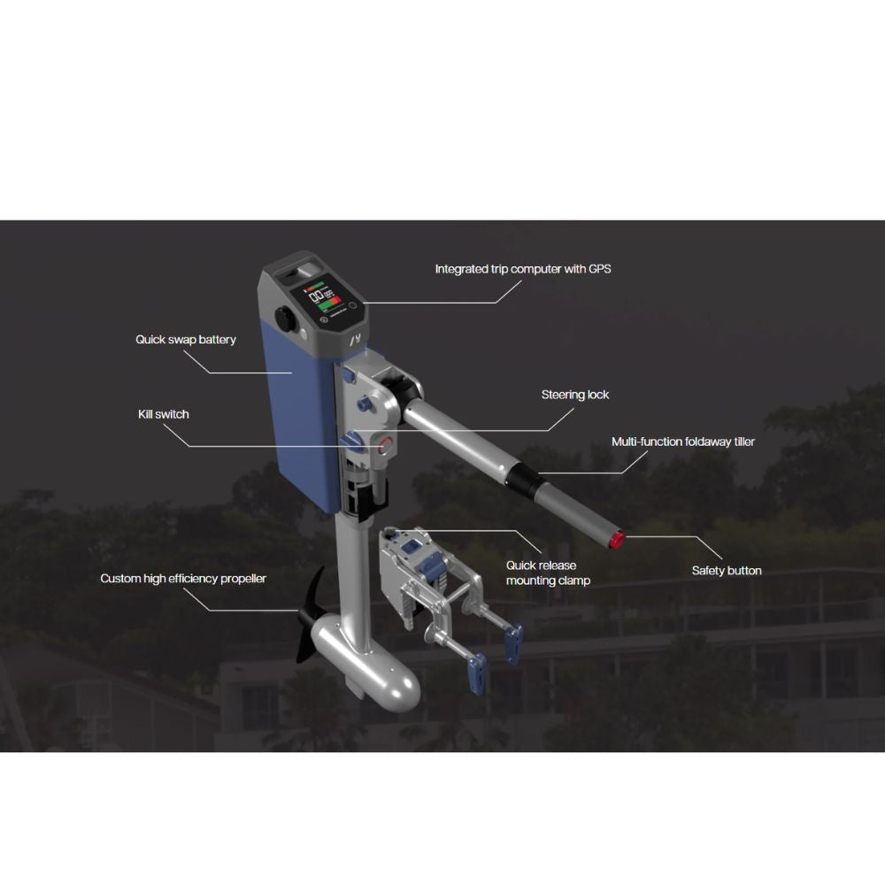 Momentum U2 Electric Outboard Electric Outboard