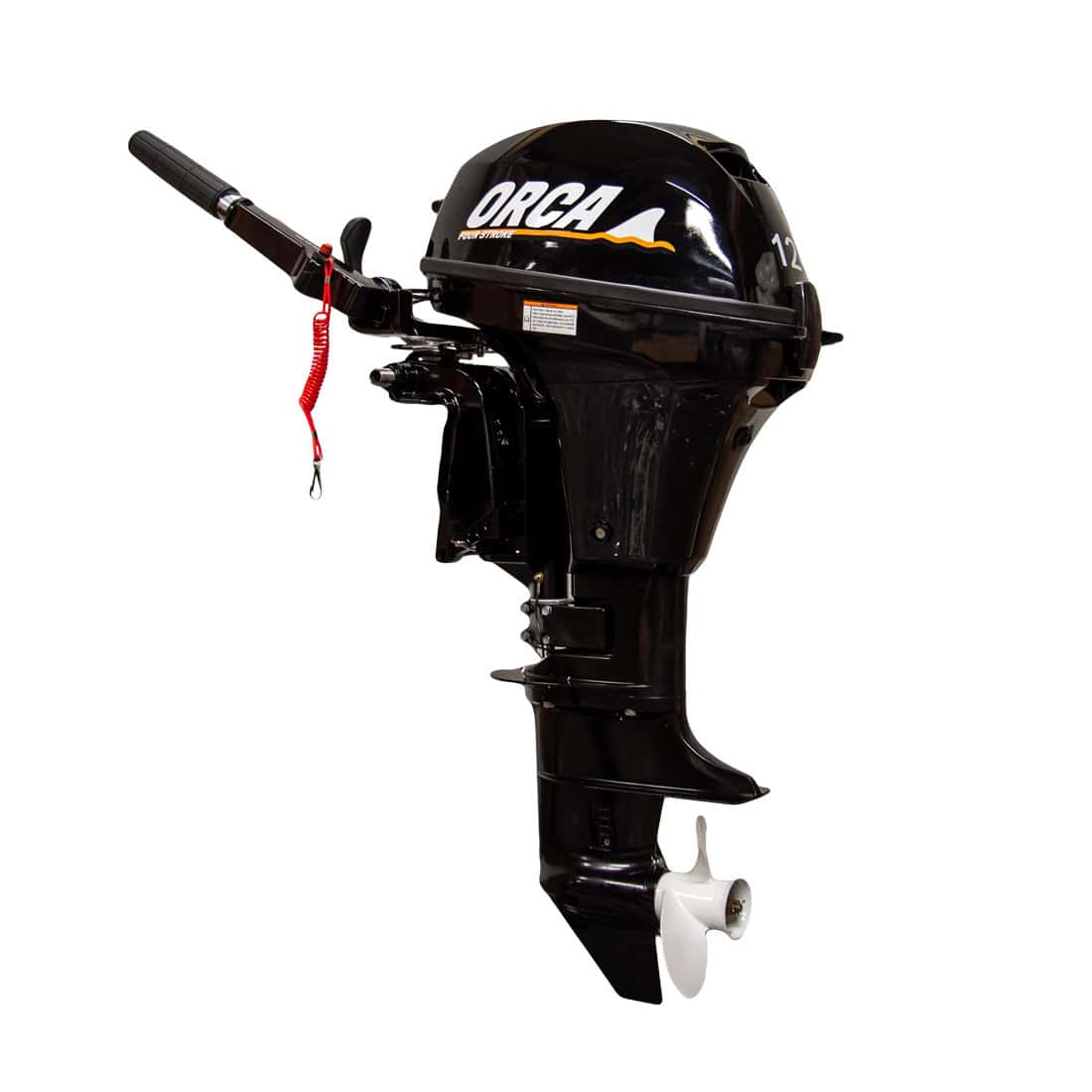 Orca 12hp 4-Stroke Standard Shaft Outboard Engine with Electric Start