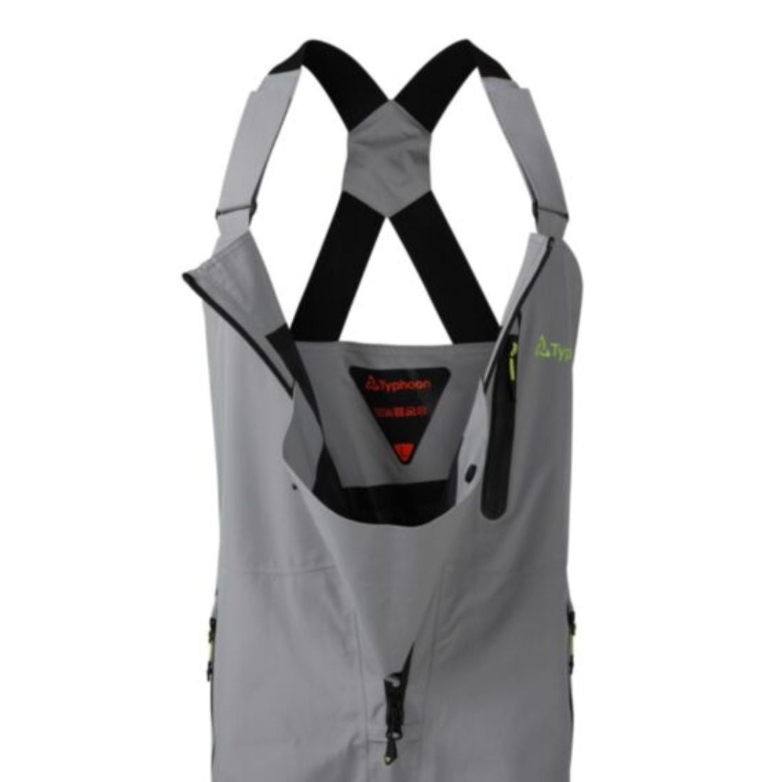 Typhoon TX-3 Performance Hi-Fit Waterproof Sailing Trousers Slate Salopette