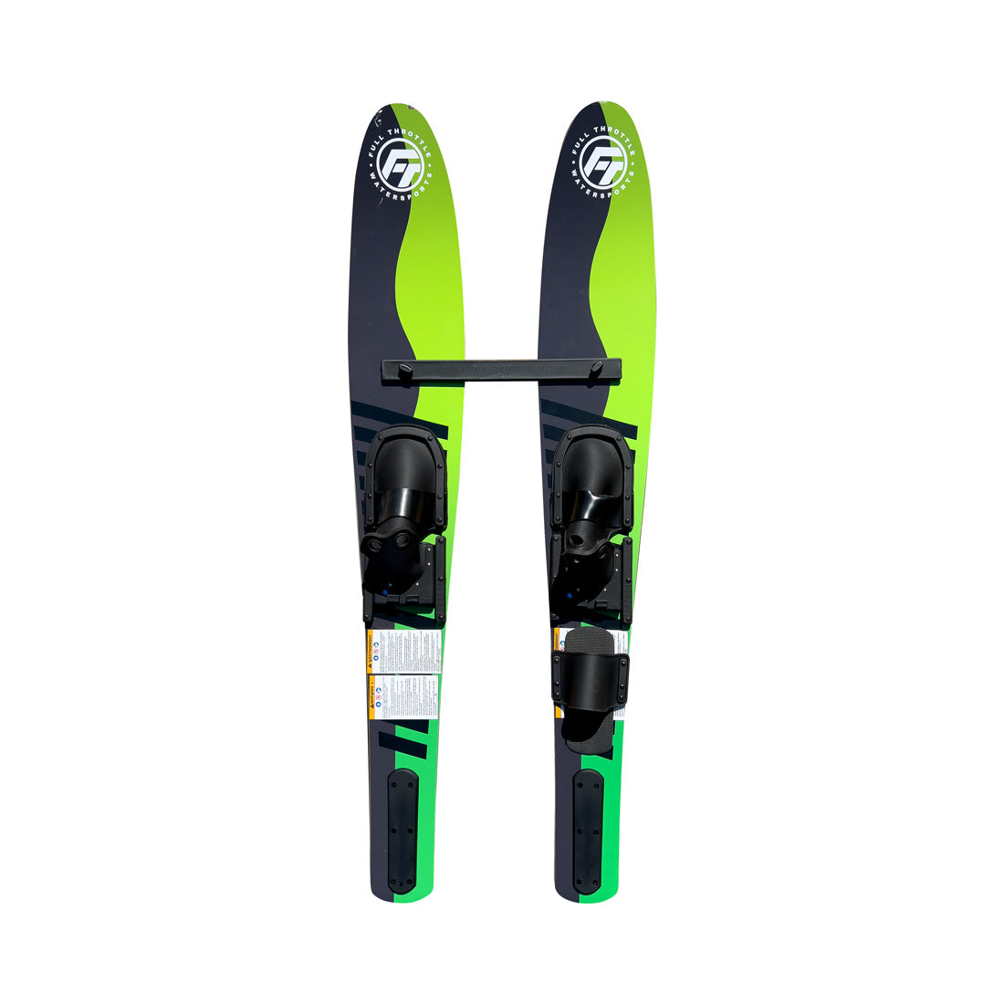 Reconditioned Full Throttle Junior Water Skis Green (91)