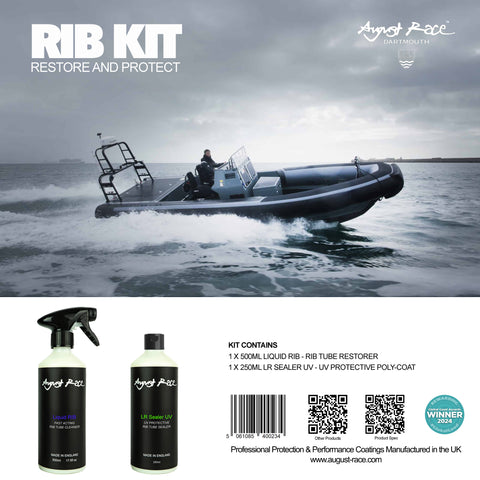 August Race Rib Kit Cleaning Maintenance