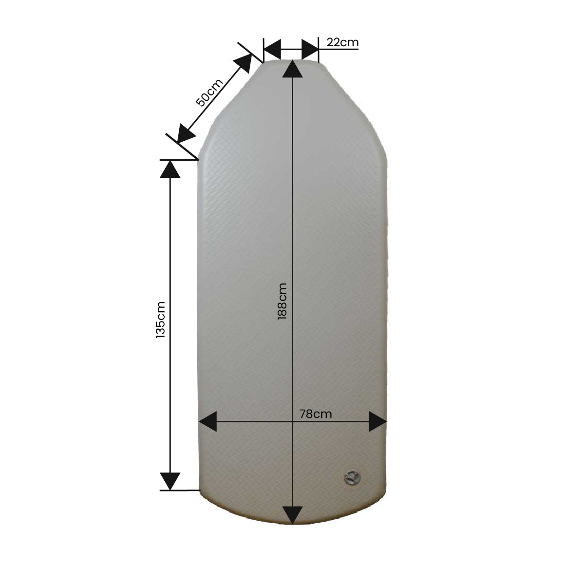 Boatworld Round Tail Boat High-Pressure Air Floor