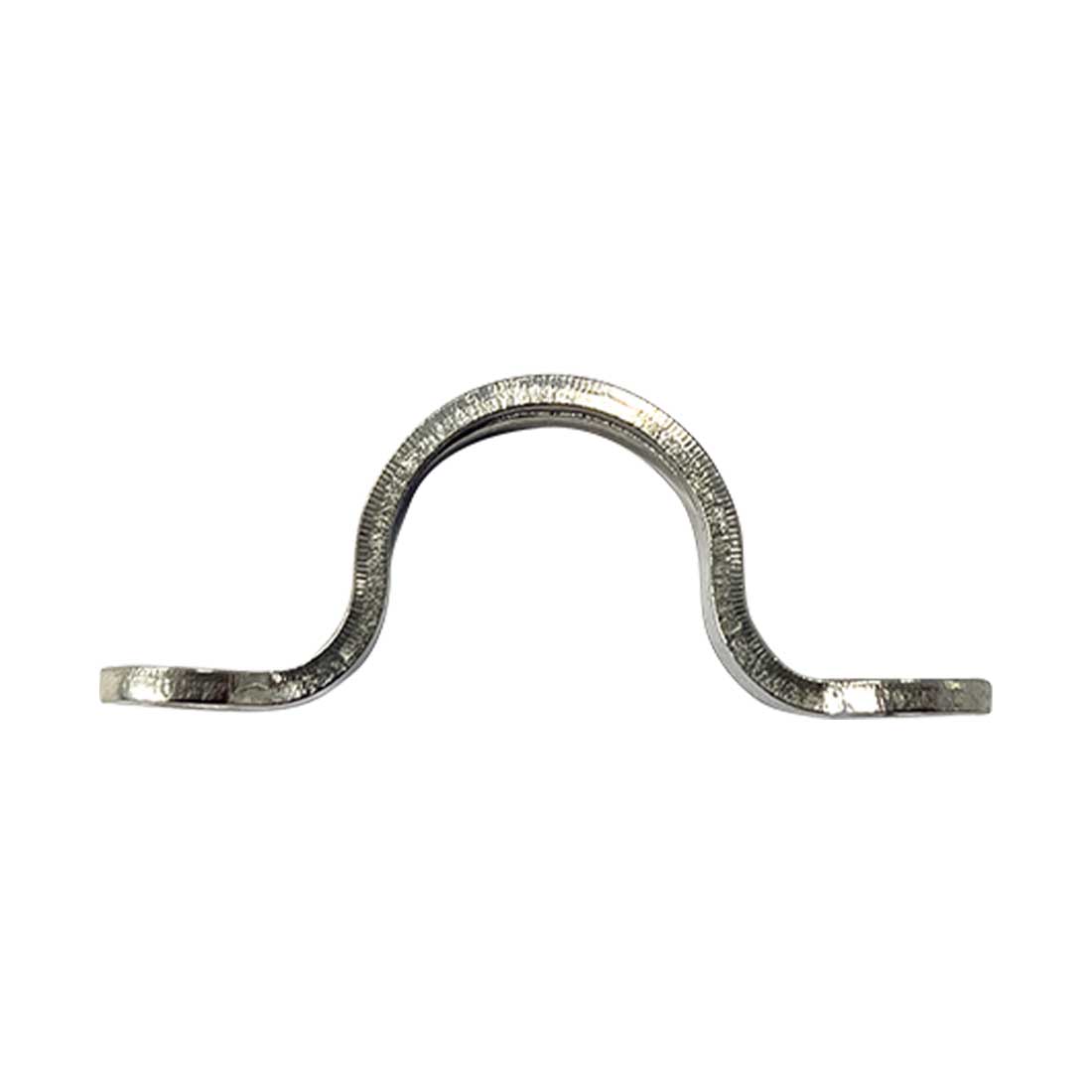 Boatworld Saddle Bracket Stainless Steel Marine Saddle/Deck Clip Saddle Clip