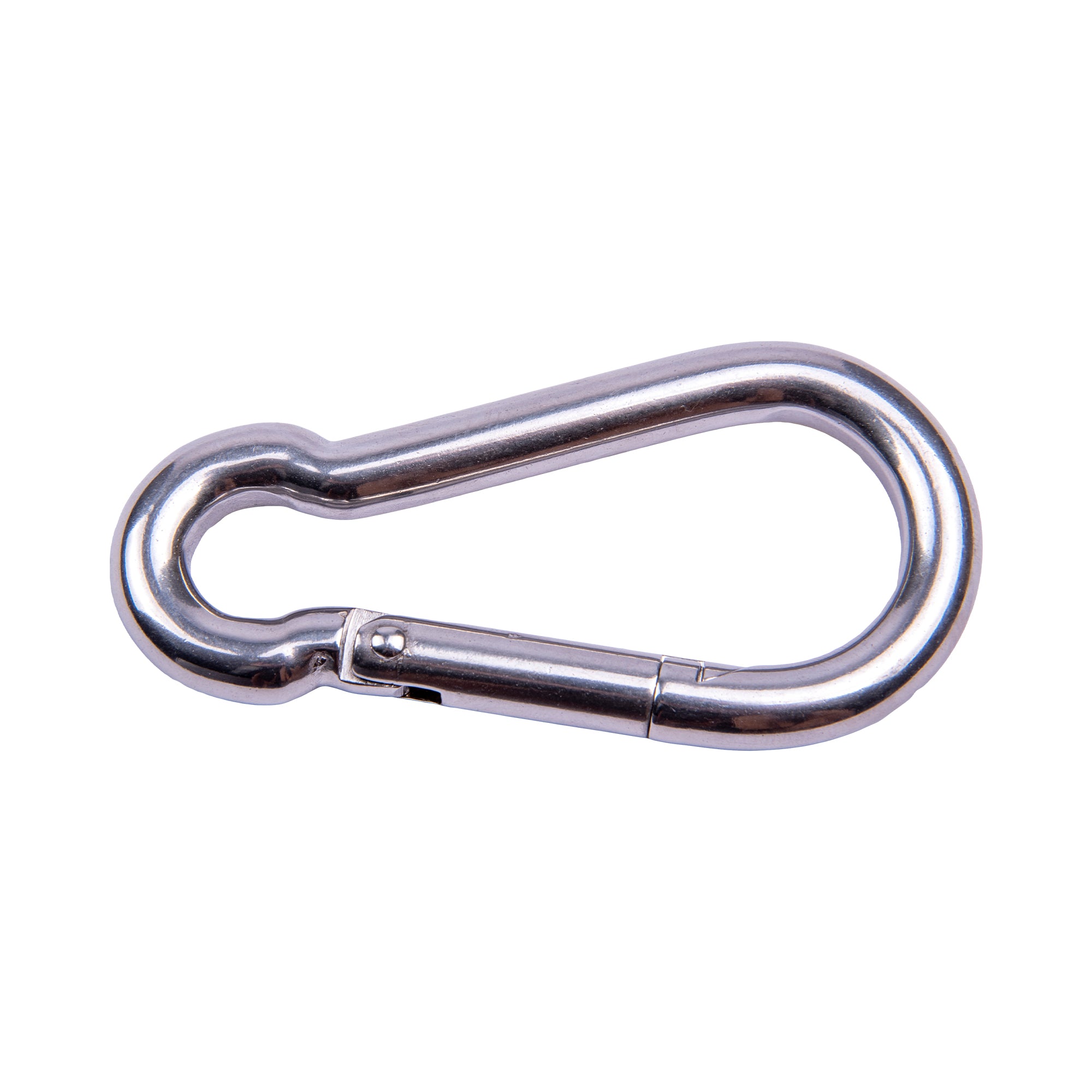 Boatworld Stainless steel 90mm Carbine Snap Hook