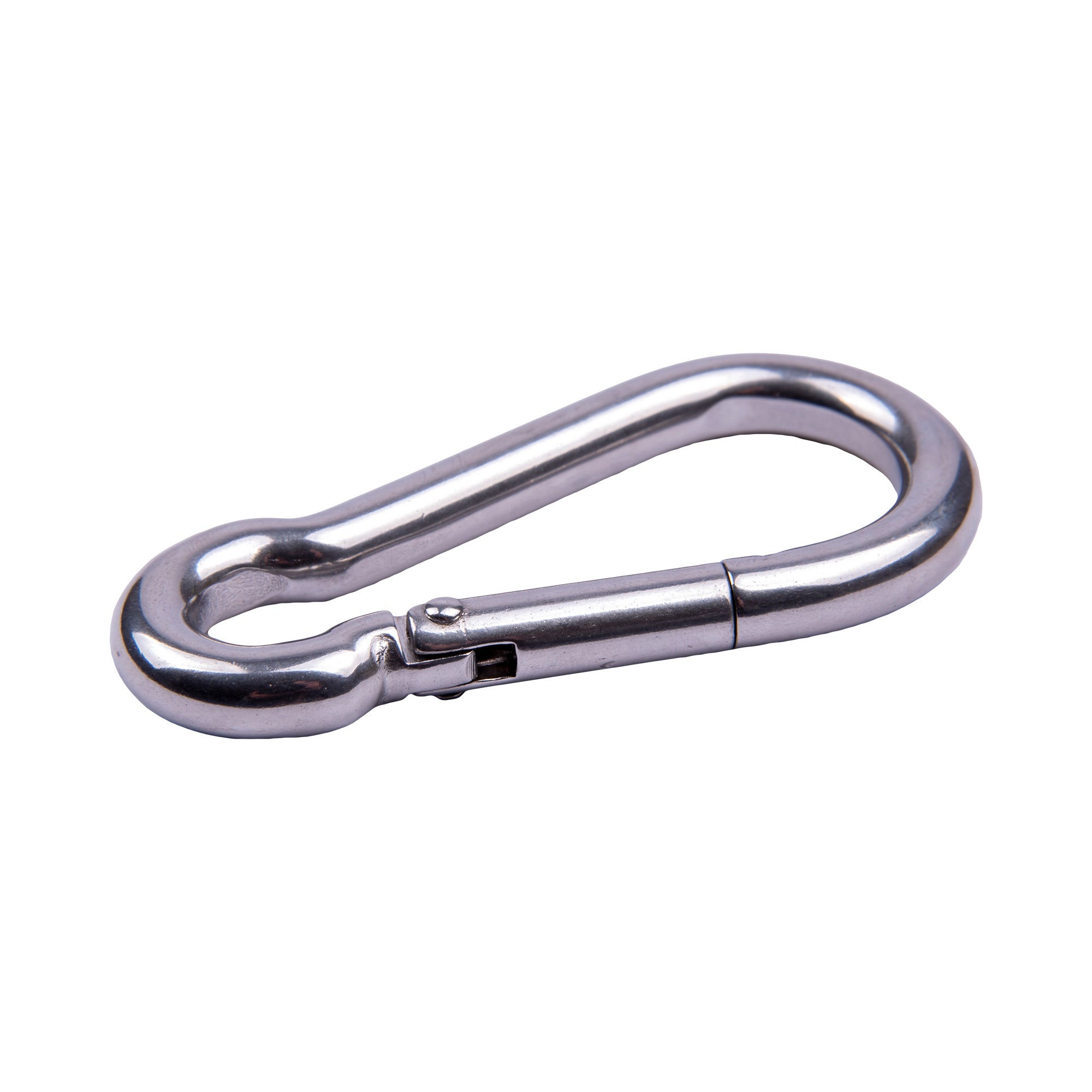 Boatworld Stainless steel 90mm Carbine Snap Hook