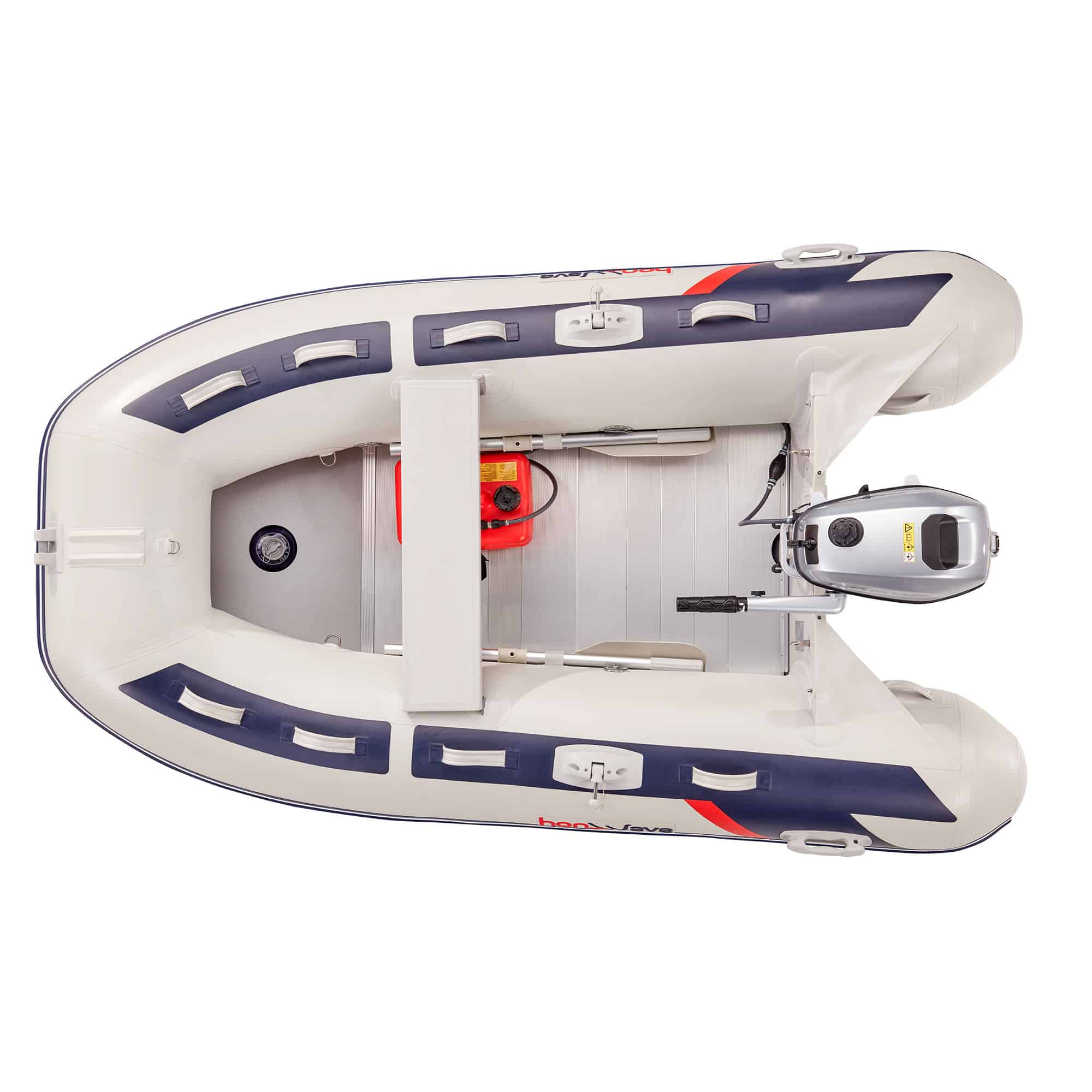 Honwave T25 AE Aluminium Floor with Air Keel Inflatable Boat