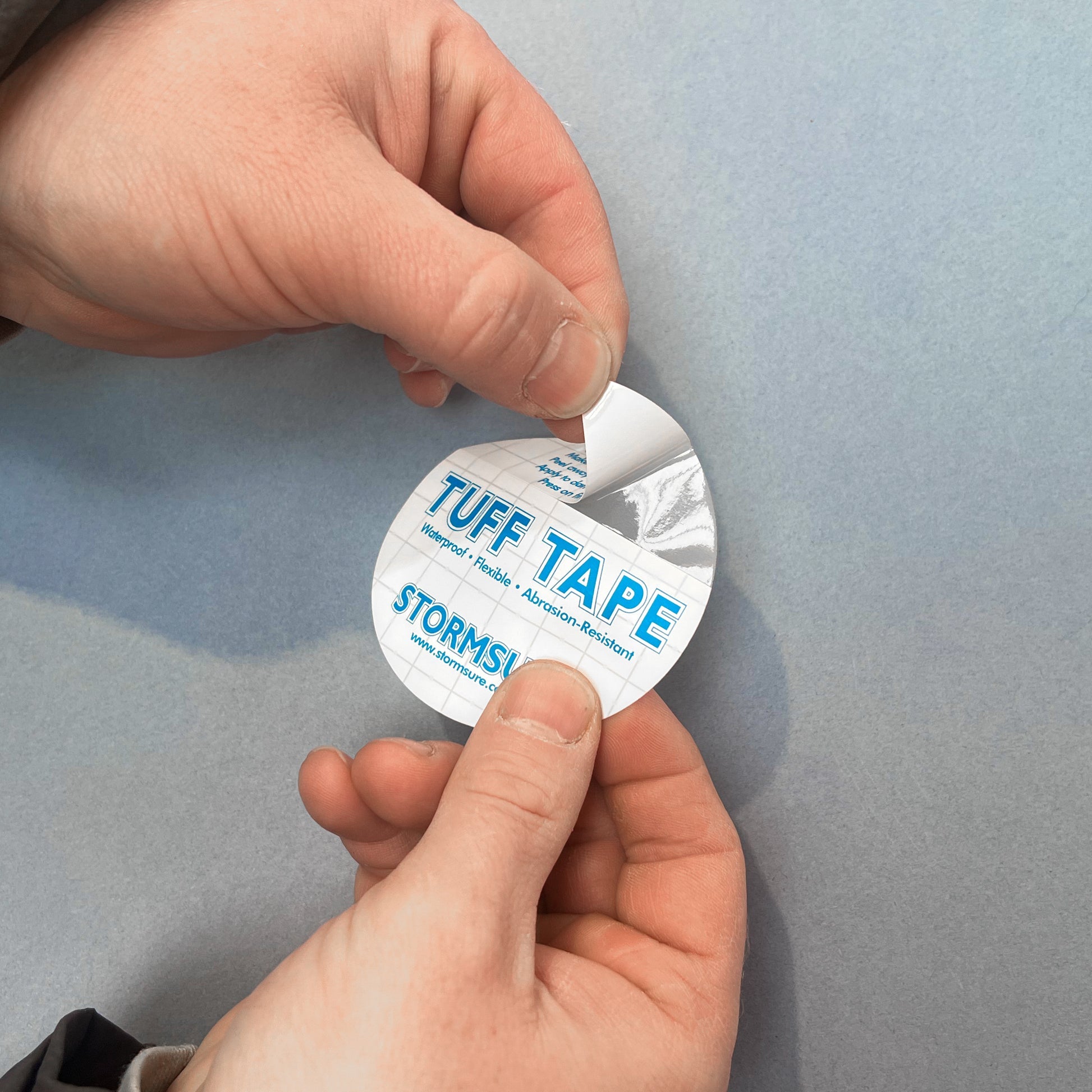 Stormsure 'Tuff Tape' Self Adhesive Waterproof Patches 5 x 75mm Boat Cover