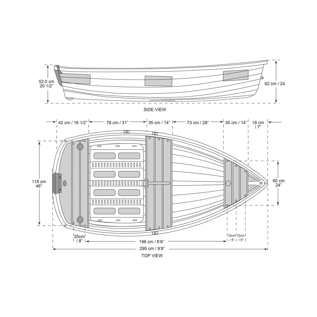 Boatworld Walker Bay Boat Cover - 10ft