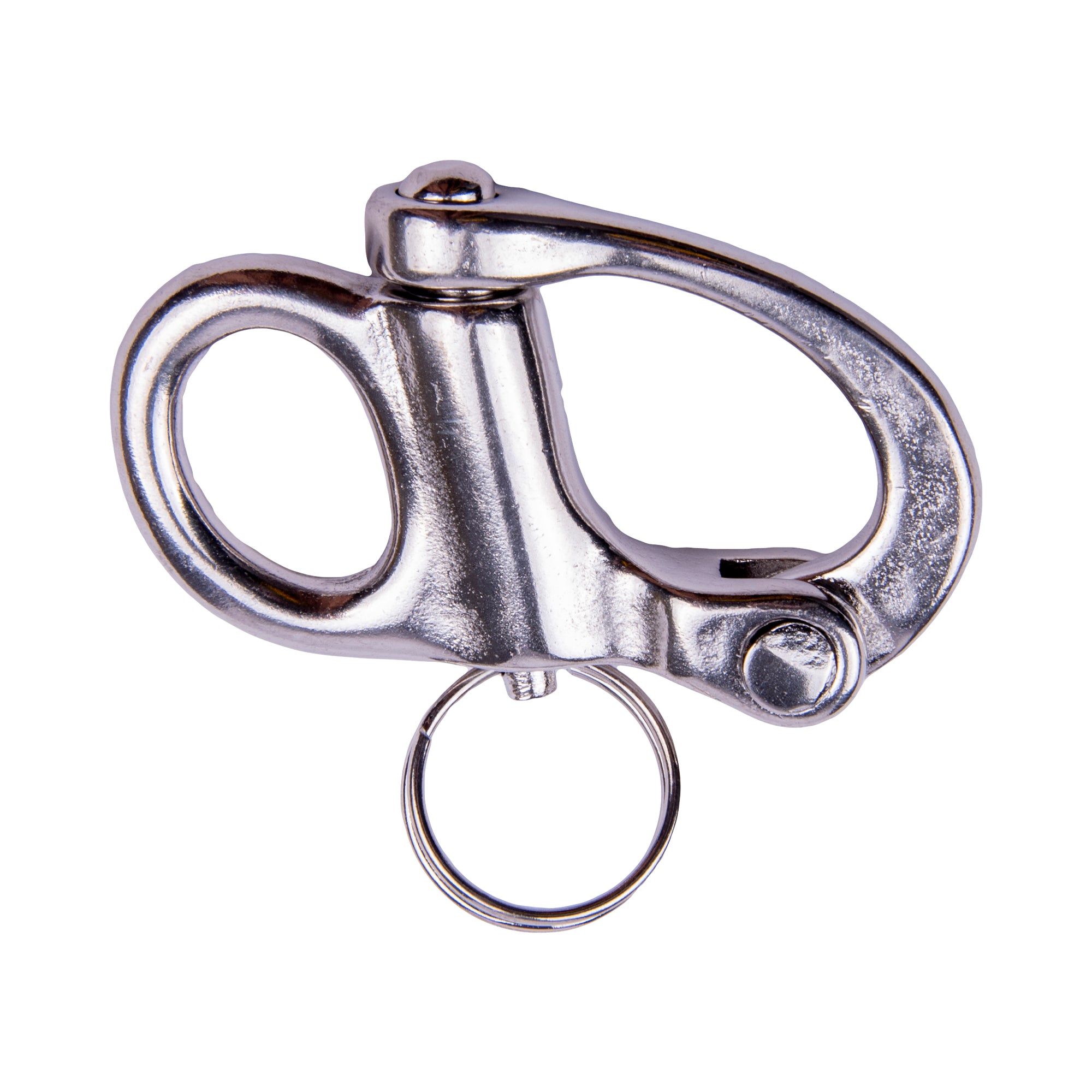 Boatworld Stainless Steel 52mm Fixed Snap Shackle