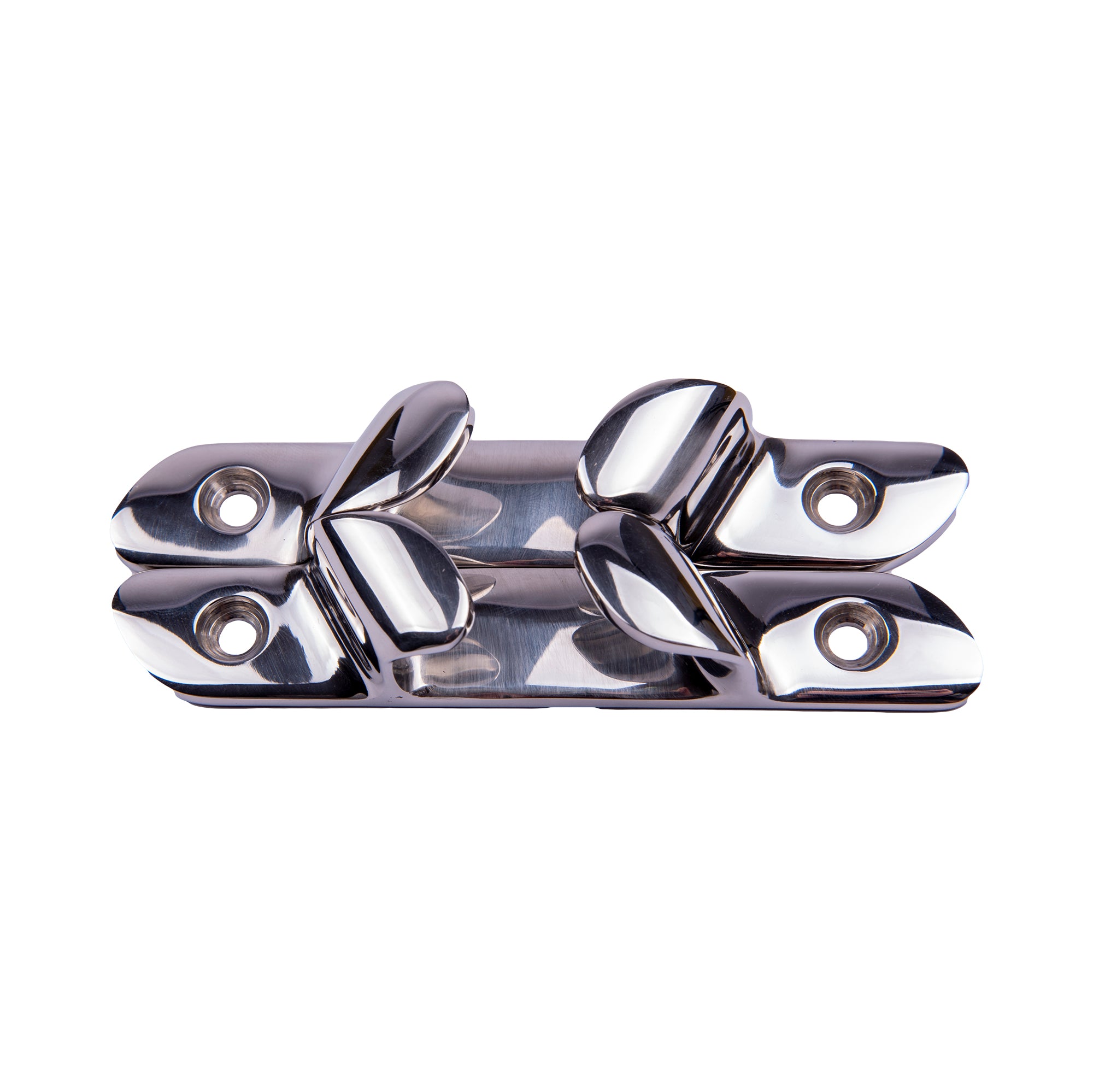 Boatworld Stainless Steel Paired 115mm Bow Chocks