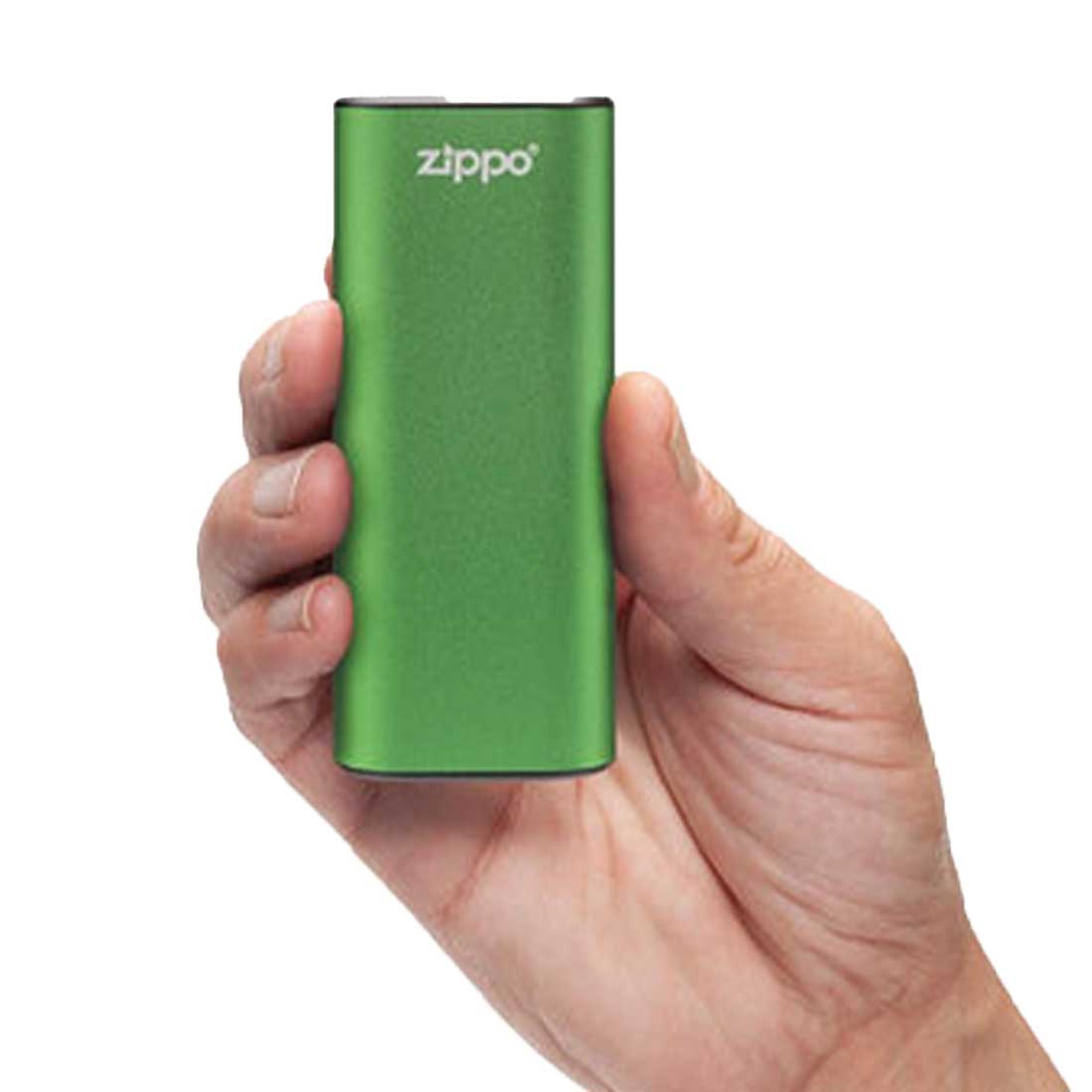 Zippo HeatBank 6 Rechargeable Hand Warmer - Green