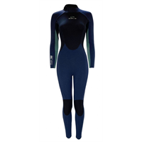 Sola Womens H20 4/3mm Full Wetsuit - Blue