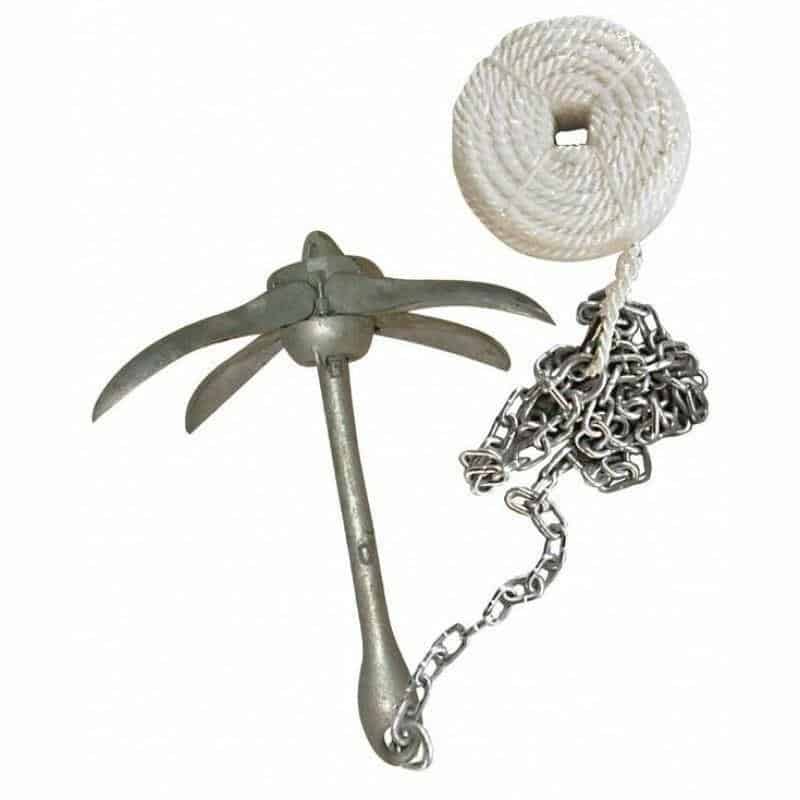 Boatworld 3.2kg HDG Grapnel Anchor Kit