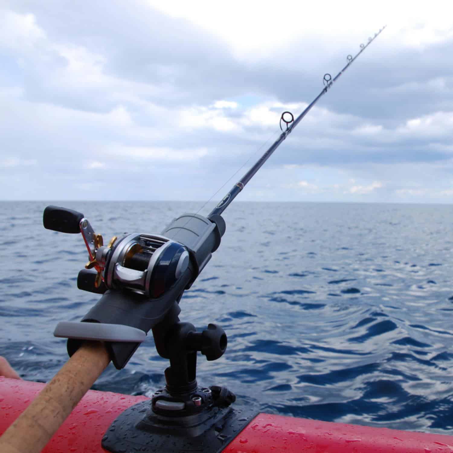 Borika FASTen Fishing Rod Holder Black