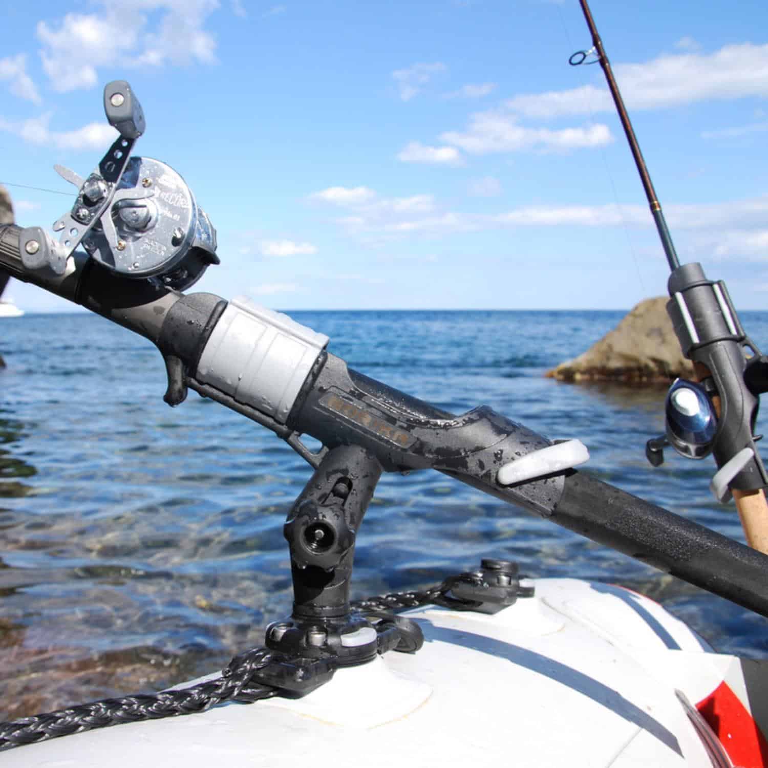 Borika FASTen Fishing Rod Holder Black