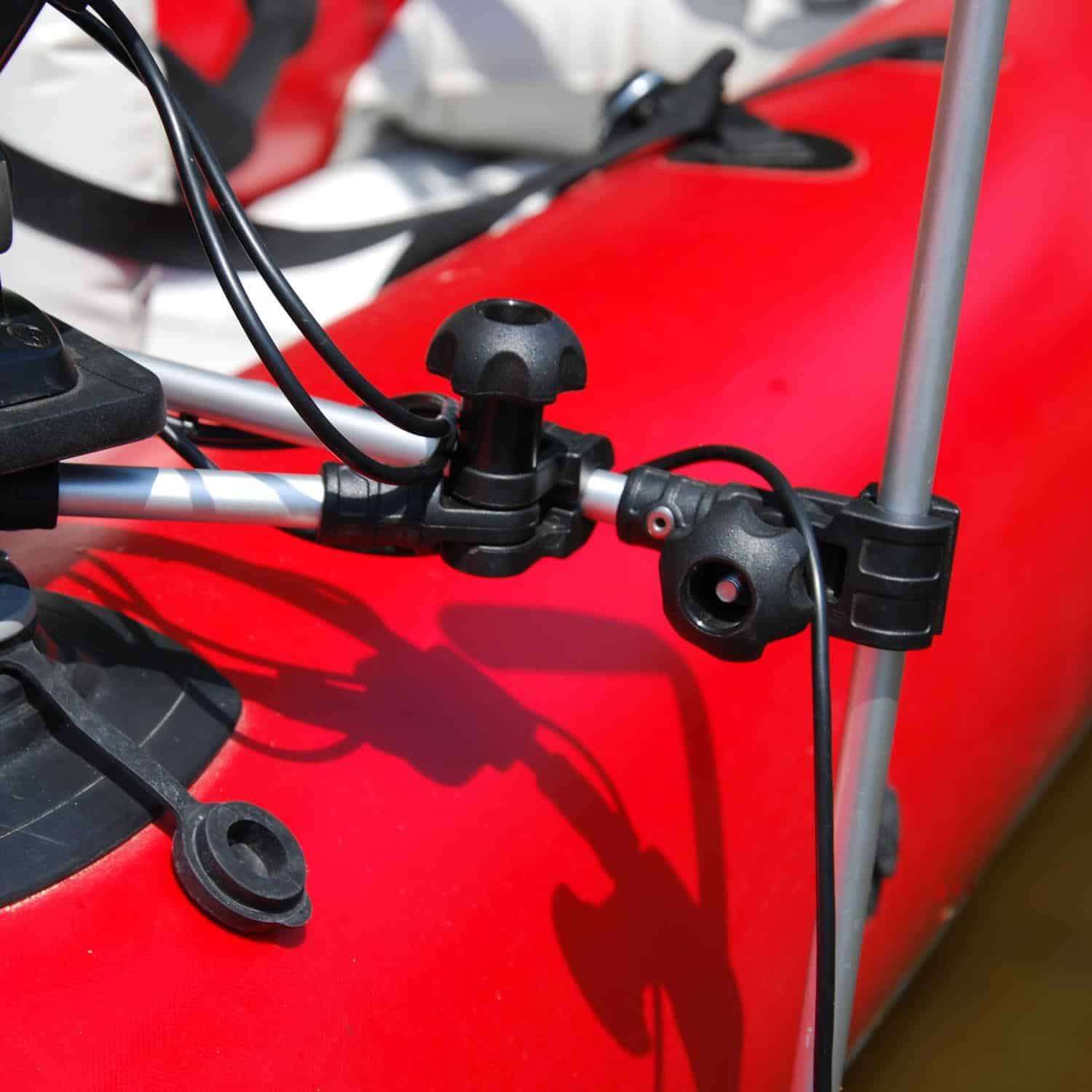 Borika FASTen Fishfinder Mount with Transducer Attachment and Mount Kit for a SIB