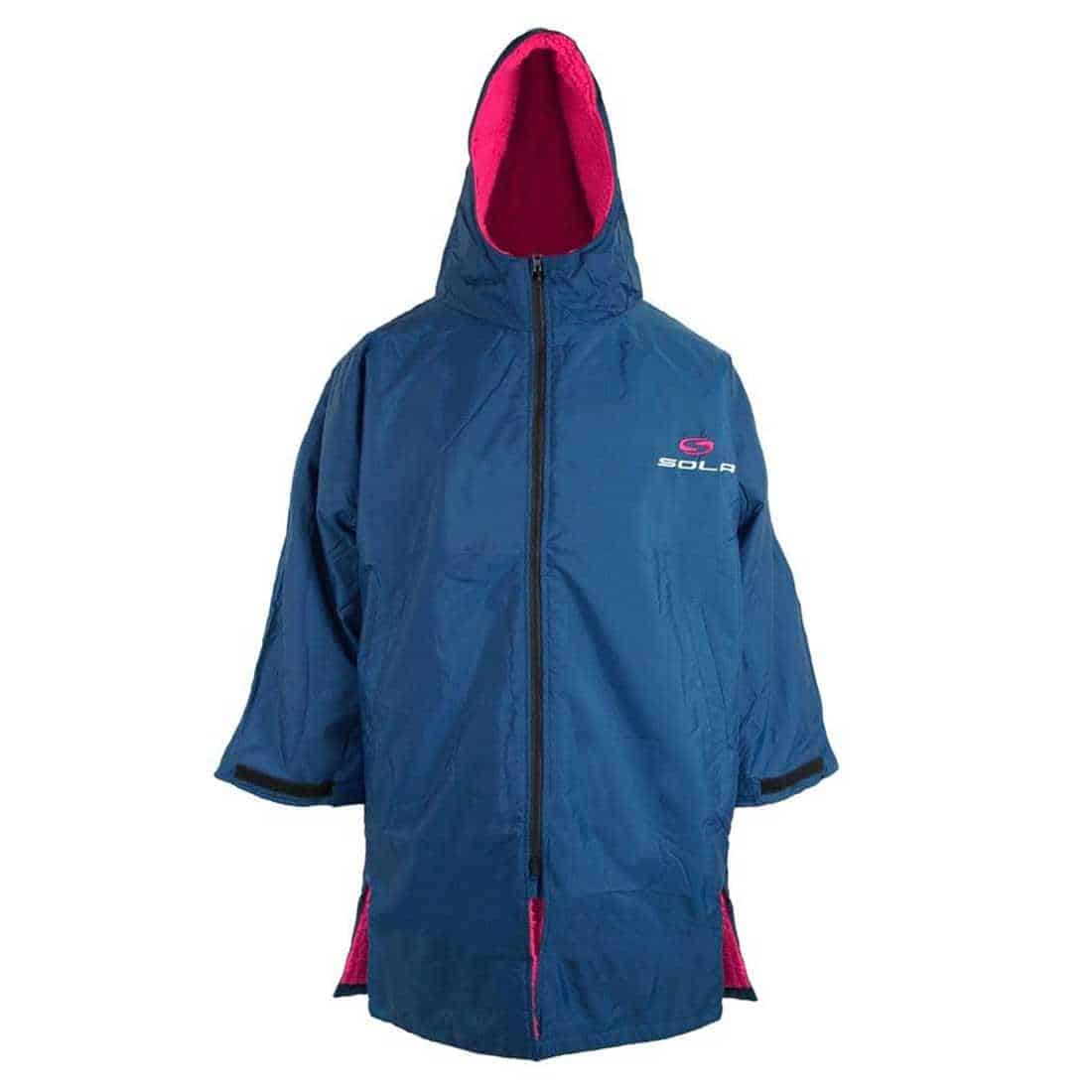 Sola Waterproof Changing Coat Navy/Pink