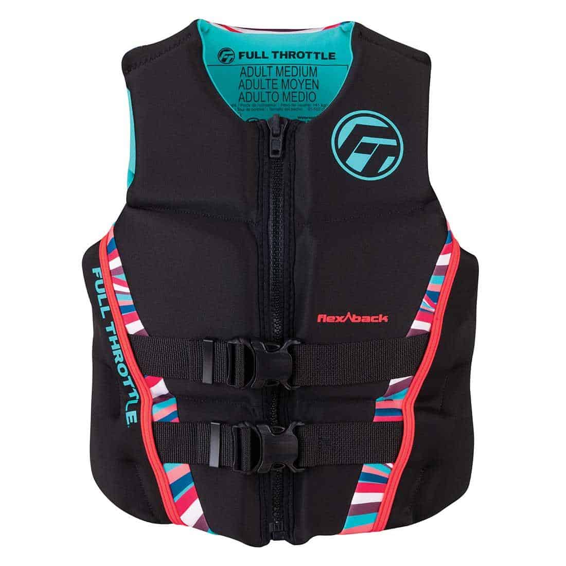 Full Throttle Women's Neoprene Life Vest Pink