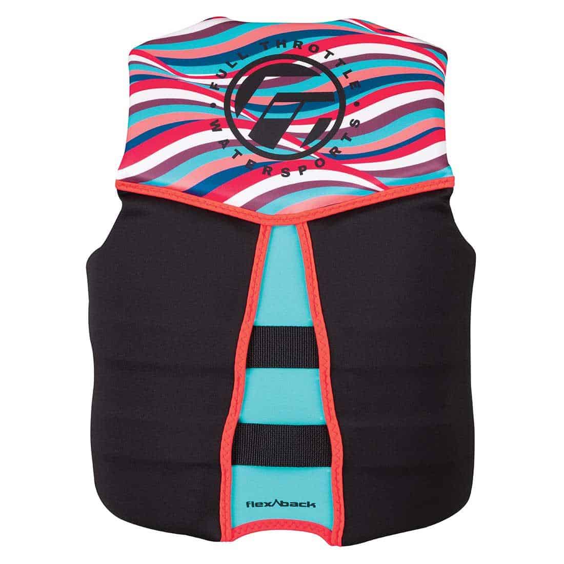 Full Throttle Women's Neoprene Life Vest Pink