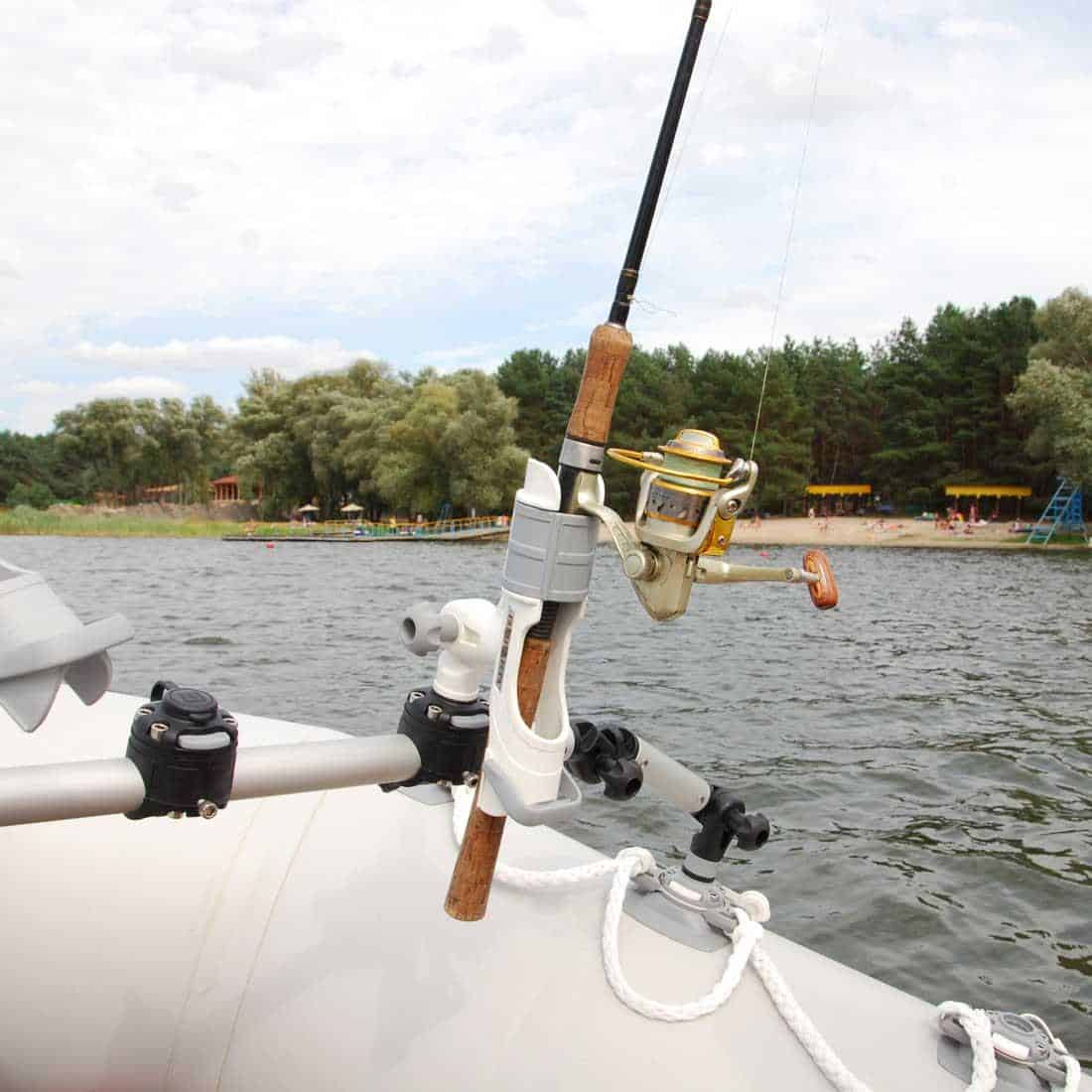 Borika FASTen Fishing Rod Holder White