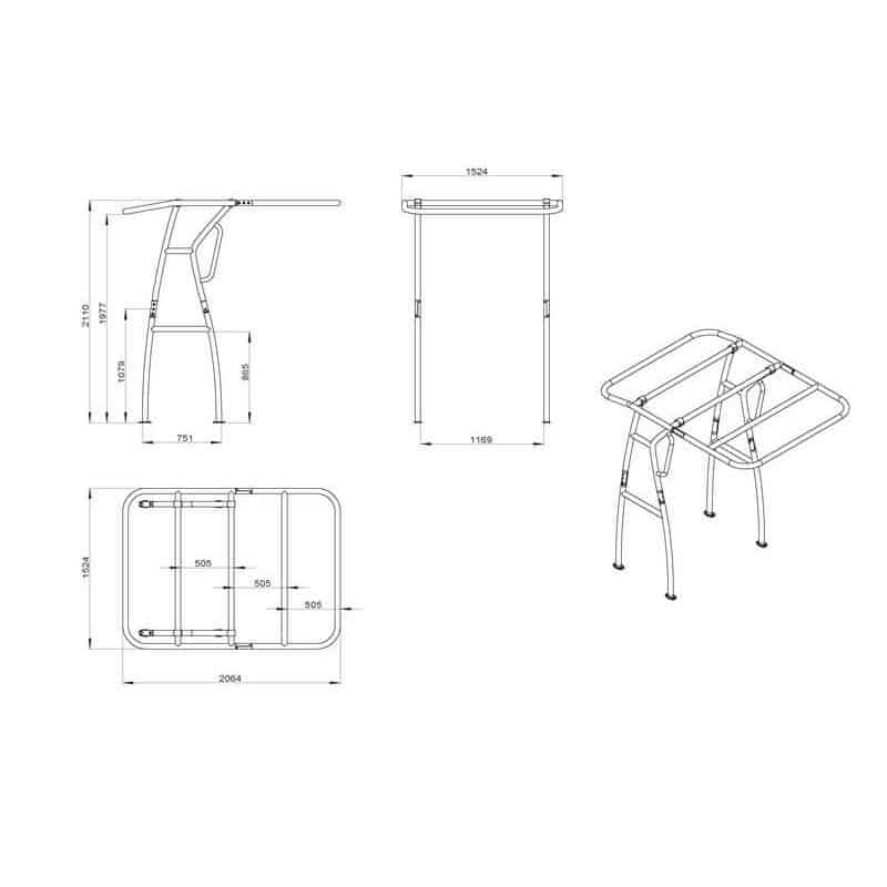 Boatworld T-Top Tower