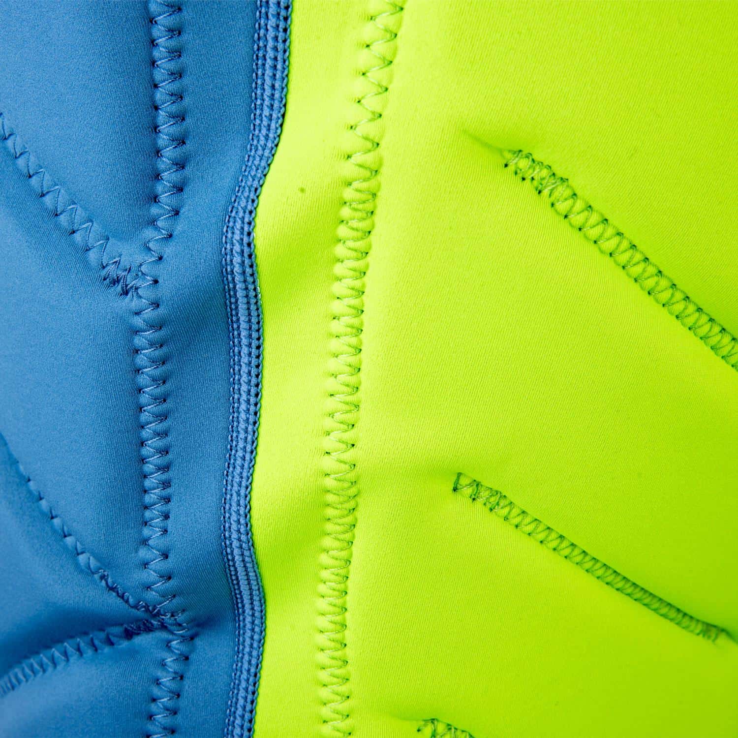 O’Neill Slasher Comp Neo Impact Vest Dusty Blue and Green