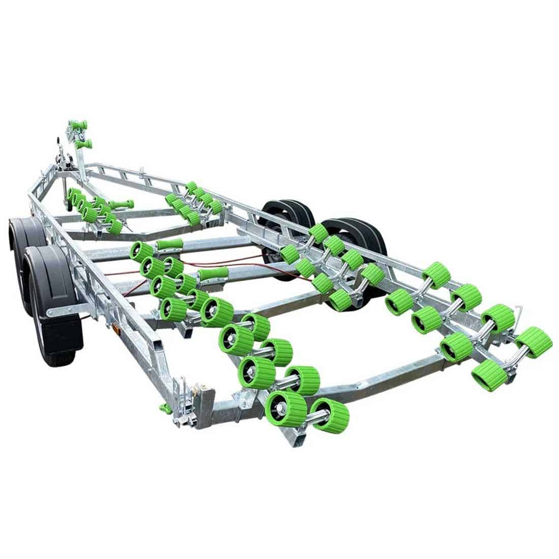 Extreme 2600kg Super Roller Galvanised Boat Trailer