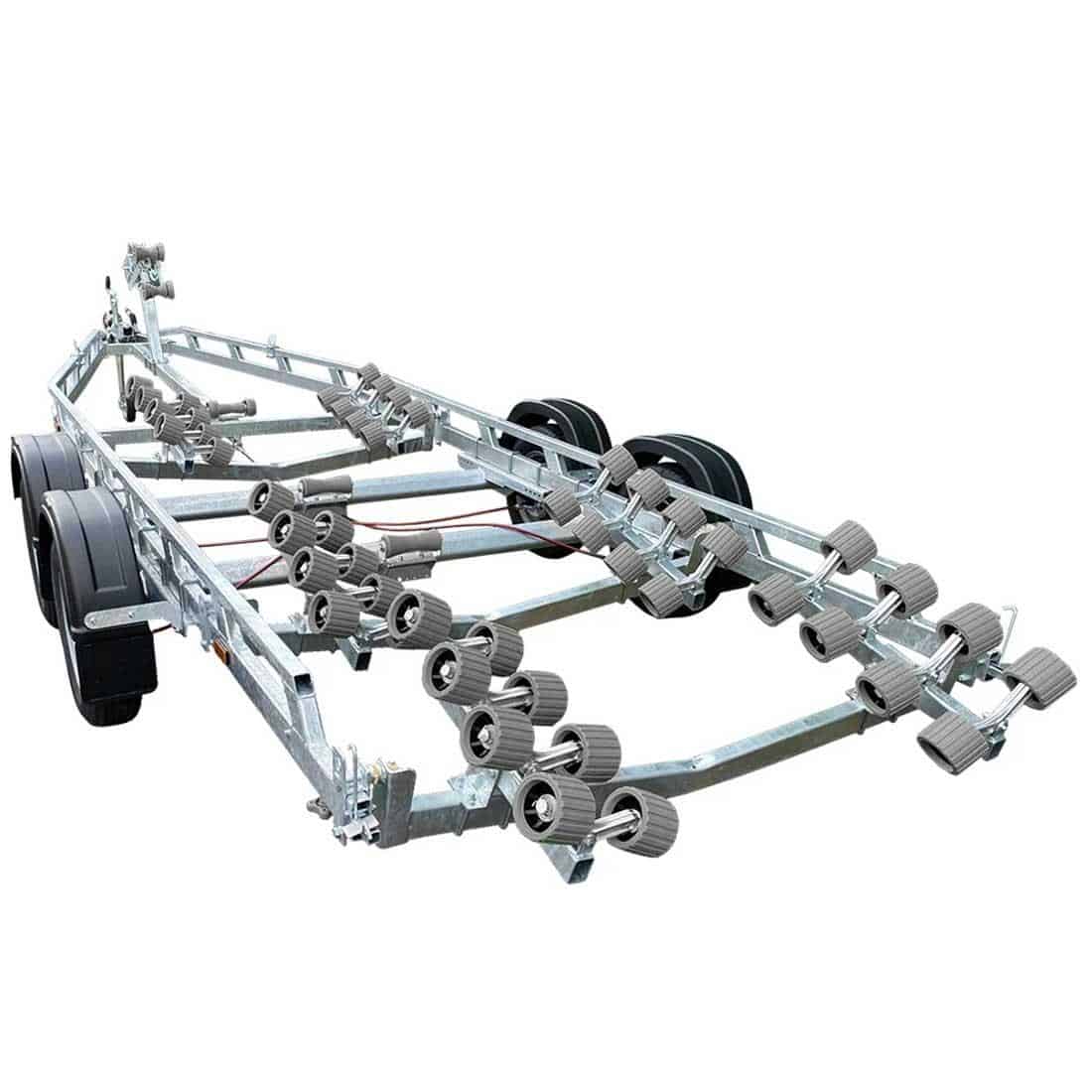 Extreme 2600kg Super Roller Galvanised Boat Trailer