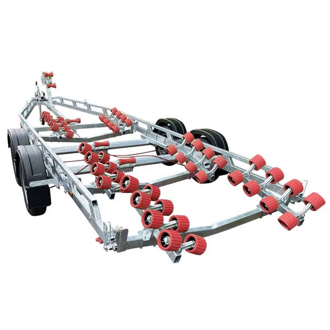 Extreme 2600kg Super Roller Galvanised Boat Trailer