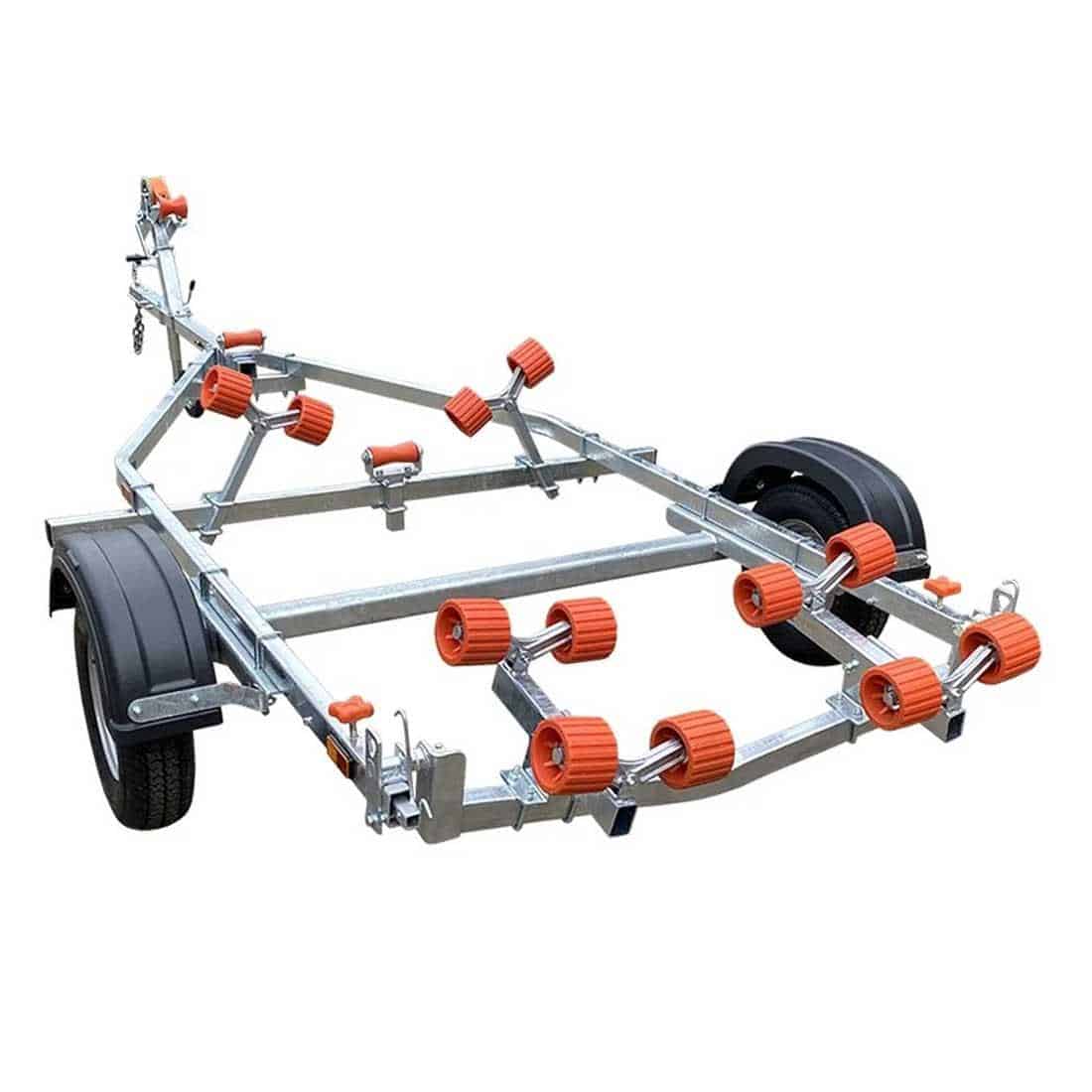 Extreme 750kg Compact Swing Galvanised Boat Trailer