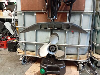Reconditioned Orca 25hp REC-021-D Petrol Outboard