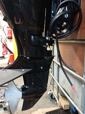 Reconditioned Orca 25hp REC-021-D Petrol Outboard