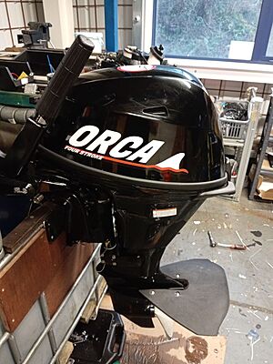 Reconditioned Orca 25hp REC-021-D Petrol Outboard